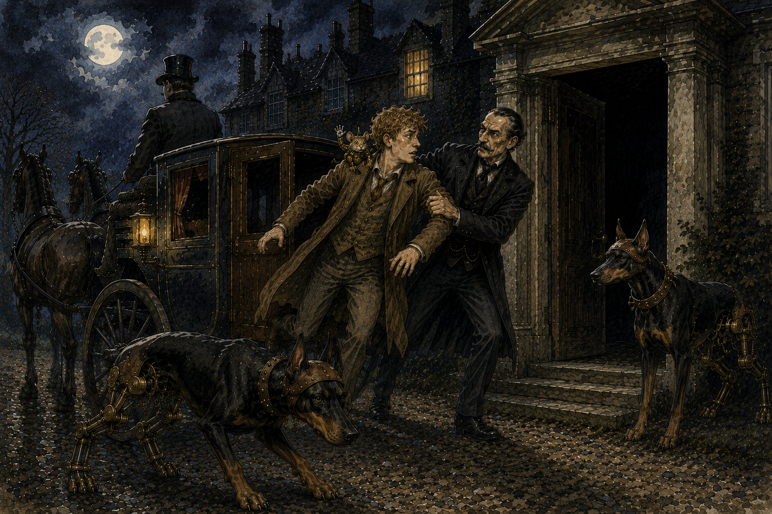 scene 07 dark house